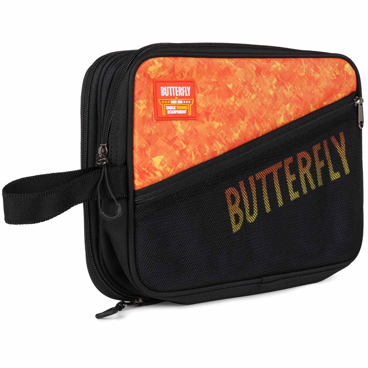 Butterfly Table Tennis Tokai DX Case - Orange - Angled